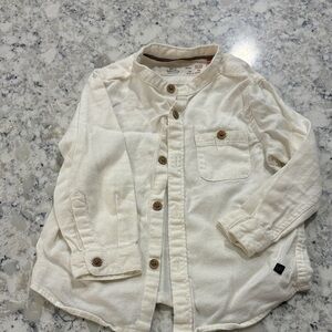Zara Cream Baby Shirt